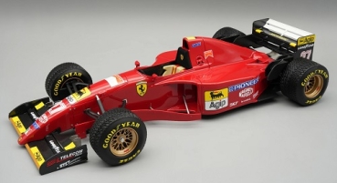 TM18388A Ferrari 412T2 1995 Japan GP #27 Driven by: Jean Alesi (with rain tyres) 1:18